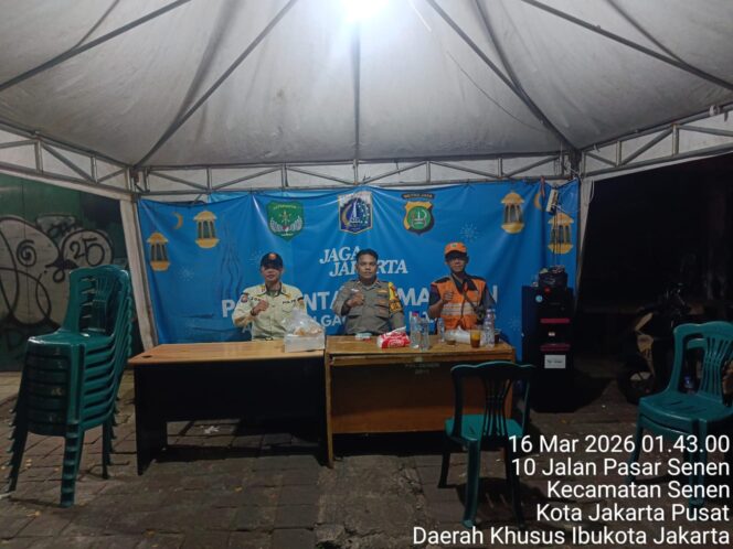 
					Patroli Posko Ramadan di Senen, Polisi dan Tiga Pilar Antisipasi Tawuran