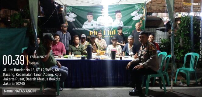 
					Bhabinkamtibmas Kebon Kacang Sambangi Tokoh Masyarakat, Perkuat Kamtibmas di RW 09 Selama Bulan Ramadhan