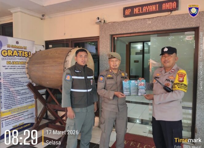 
					Polisi Sosialisasikan Rekrutmen Polri 2026, Ajak Warga Gondangdia Daftar Online