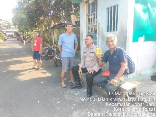 
					Sambang Dialogis Tokoh Masyarakat Johar Baru, Polisi Perkuat Cooling System Jaga Kamtibmas Ramadhan