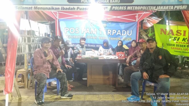
					Sinergi Polisi dan Warga Jaga Ramadhan Aman Lewat Pos Pantau Jothet Johar Baru