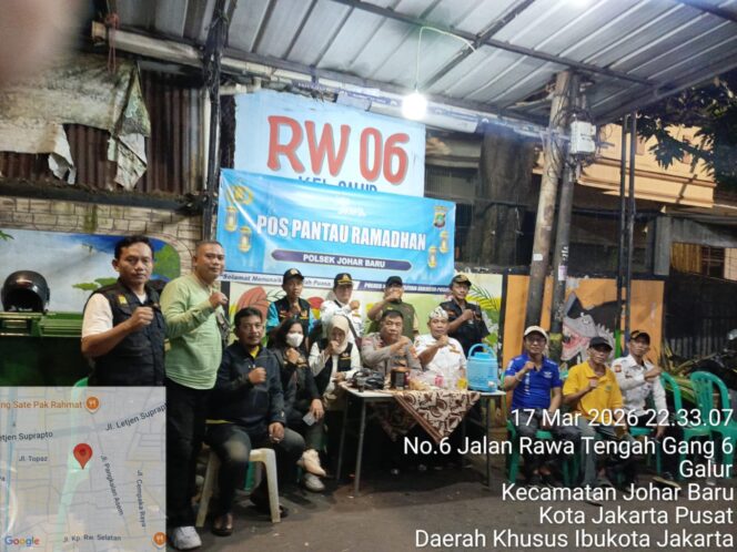 
					Pengamanan Ramadhan Diperketat, Polisi Tinjau Pos Pantau RW 06 Galur