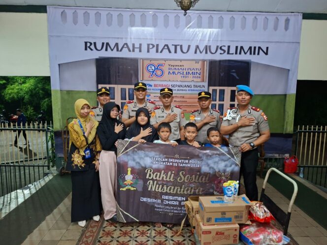 
					Siswa Setukpa Angkatan 55 Tebar Kepedulian di Panti Asuhan Yatim Muslimin Jakarta Pusat