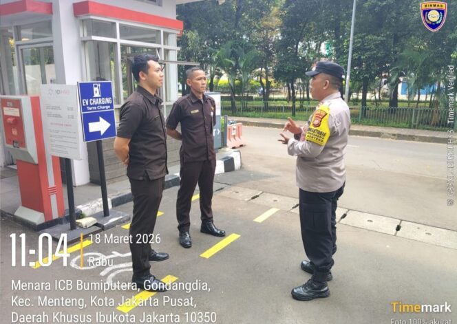 
					Patroli Dialogis di Gondangdia, Polisi Tingkatkan Pengamanan Gedung HDI Hive