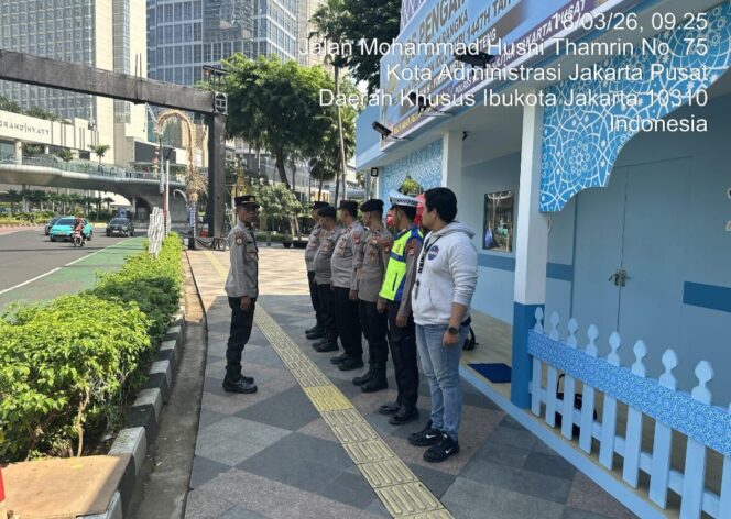 
					Operasi Ketupat Jaya 2026, Polsek Menteng Fokus Amankan Aktivitas Warga di Bundaran HI