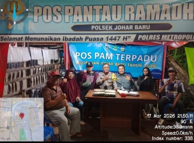 
					Pastikan Pos Pantau Siaga, Tiga Pilar Cek Kesiapan Pengamanan Ramadhan di Kramat Jaya Baru