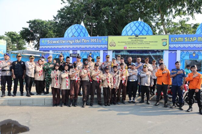 
					Karoops Polda Metro Jaya Tinjau Posyan Ancol, Warga Diminta Jangan Ragu Manfaatkan Layanan 110
