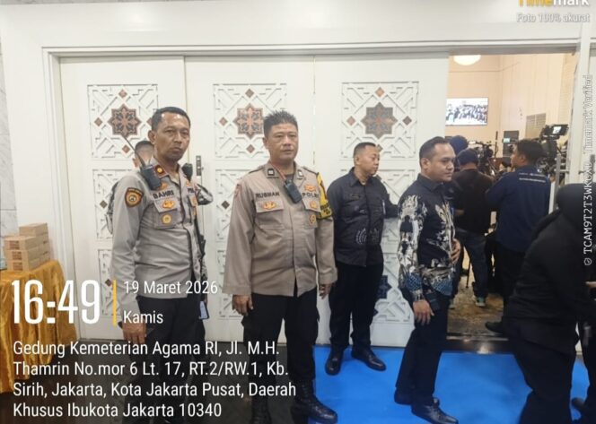 
					Pengamanan Ketat Sidang Isbat, Polsek Metro Menteng Pastikan Penetapan 1 Syawal 1447 H Berjalan Lancar