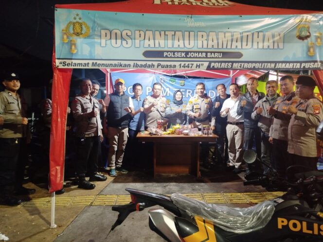 
					Pelayanan Pengamanan Malam Takbir, Wilayah Johar Baru Aman dan Kondusif