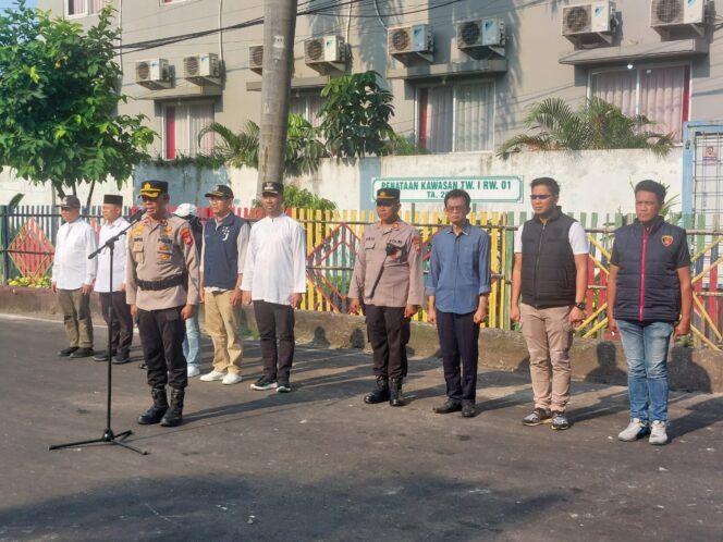 
					Apel Gelar Pasukan, Sinergi Tiga Pilar Amankan Malam Takbir di Johar Baru