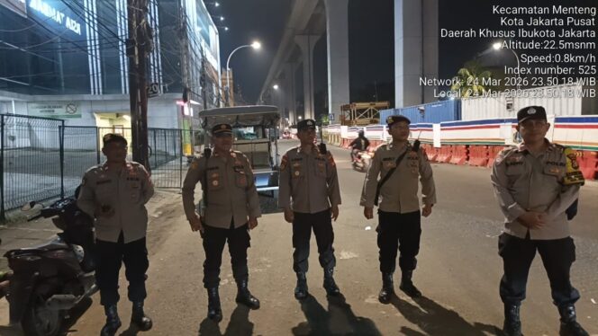 
					Patroli Tiga Pilar Menteng Jaga Perbatasan Tambak–Manggarai Saat Libur Lebaran
