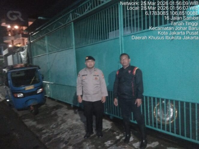 
					Cegah Aksi Pencurian, Polisi Intensifkan Patroli Rumah Kosong di Johar Baru