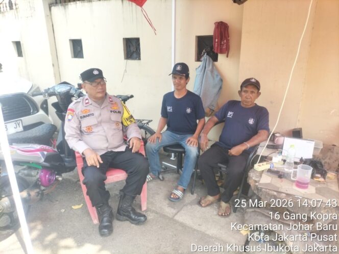 
					Antisipasi Rumah Kosong Saat Mudik, Polisi Sambangi RW 06 Johar Baru