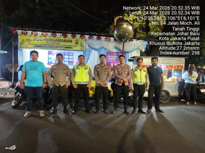 
					Siaga Malam Operasi Ketupat Jaya 2026, Pospam Kota Paris Johar Baru Dipastikan Aktif dan Responsif