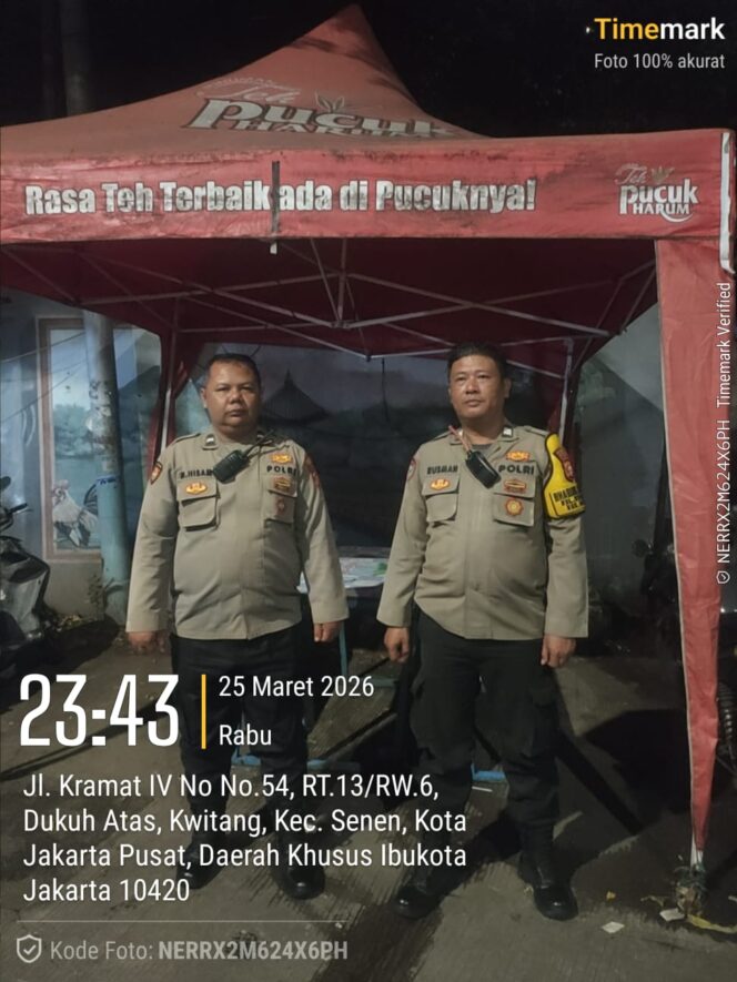 
					Bhabinkamtibmas Kebon Sirih Tingkatkan Pengawasan Perbatasan Kalipasir Cegah Tawuran