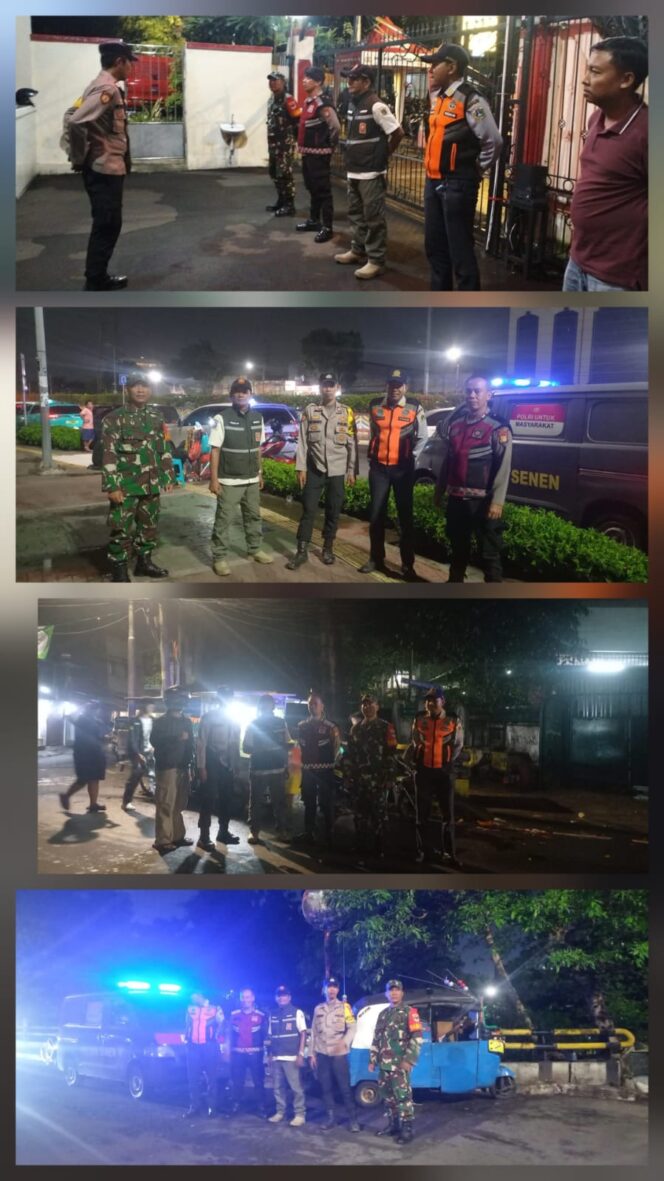 
					Patroli Tiga Pilar di Senen Jaga Kondusivitas Wilayah, 7 Personel Dikerahkan