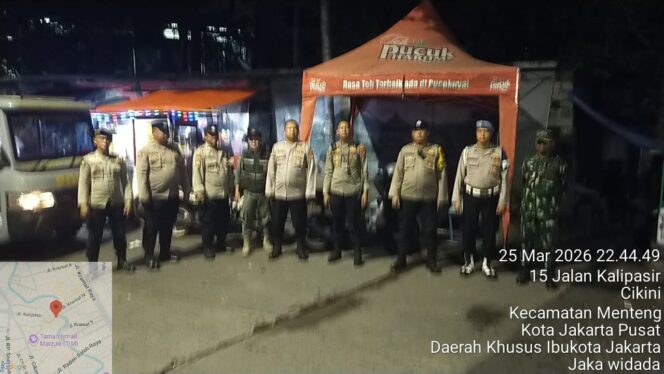 
					Sinergi 3 Pilar Jaga Batas Wilayah, Menteng Siaga Cegah Tawuran dan Kejahatan Malam