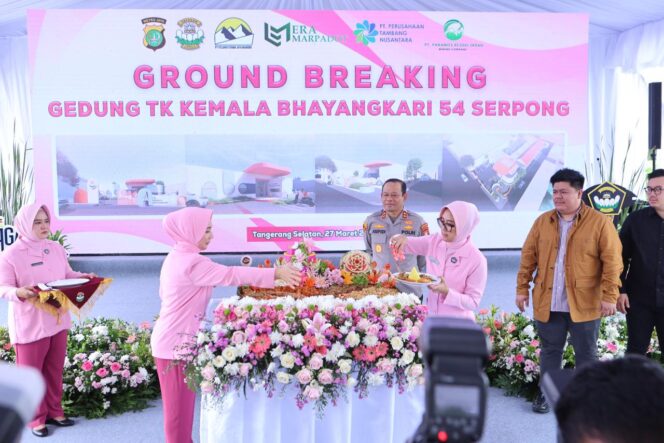 
					Groundbreaking TK Kemala Bhayangkari 54 Serpong, Dukung Pendidikan Anak Sejak Dini