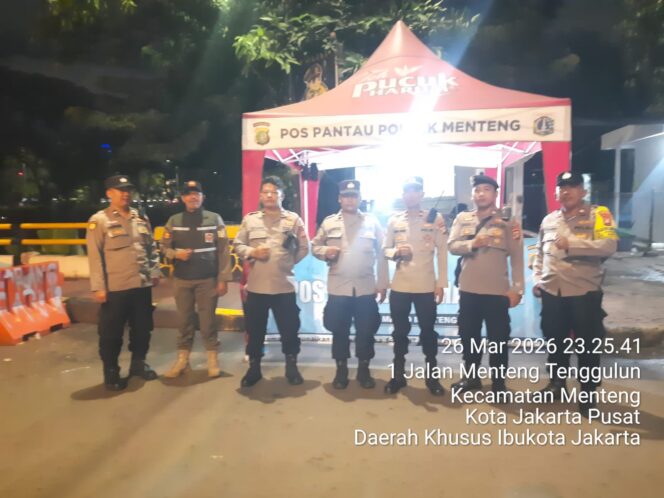 
					Sinergi Tiga Pilar Jaga Batas Wilayah, Menteng Tetap Kondusif Pasca Lebaran