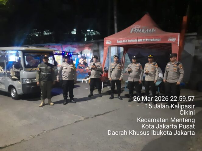 
					Pasca Lebaran, Tiga Pilar Menteng Perketat Patroli Perbatasan Kwitang–Kalipasir