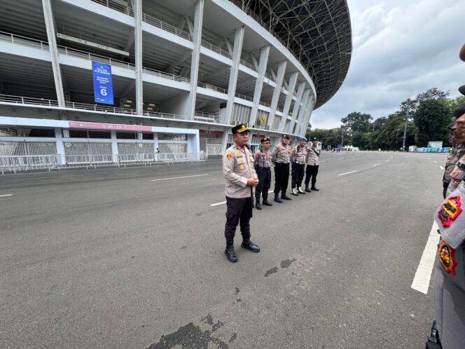 
					Kapolsek Sawah Besar Pimpin Apel Pengamanan FIFA Series 2026 di GBK