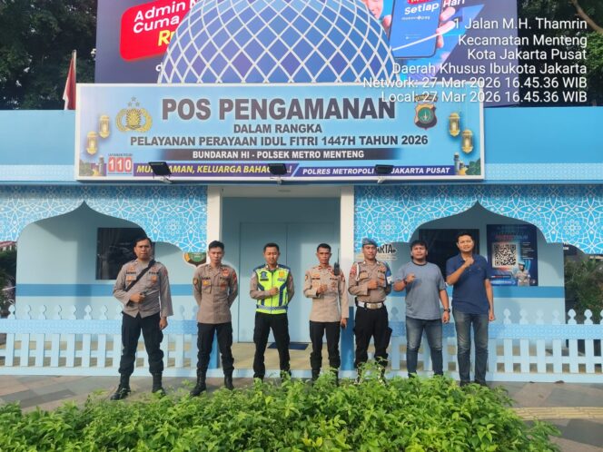 
					Arus Balik Usai Lebaran, Polsek Metro Menteng Siaga Amankan Bundaran HI