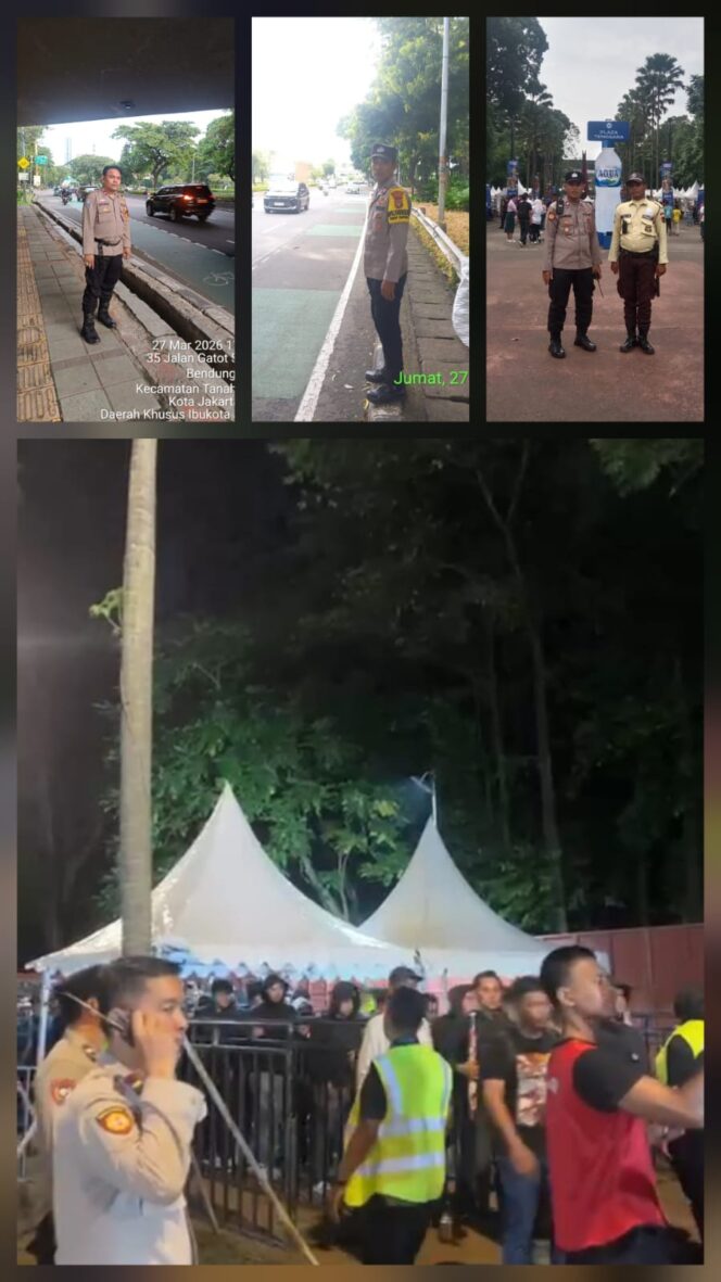 
					Polsek Senen Turut Serta Amankan Laga FIFA Series 2026 di GBK, Situasi Kondusif