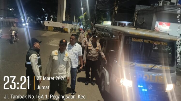 Perkuat Sinergi Pasca Lebaran, Tiga Pilar Menteng Amankan Perbatasan Rawan Konflik