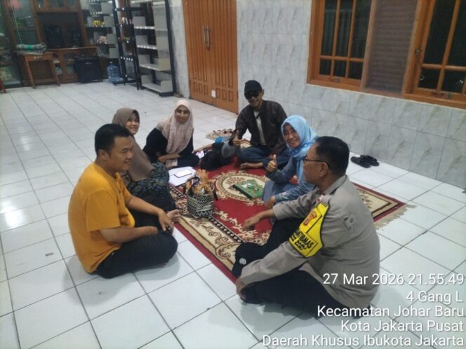 
					Jaga Malam Tetap Aman, Polisi Intensifkan Sambang dan Patroli Dialogis di Johar Baru