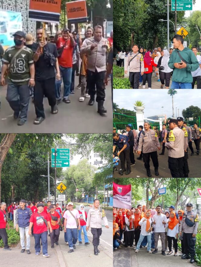 
					Polsek Sawah Besar Kawal 1.350 Warga dalam Bagi Sembako Dan Pasar Murah Dari Presiden RI