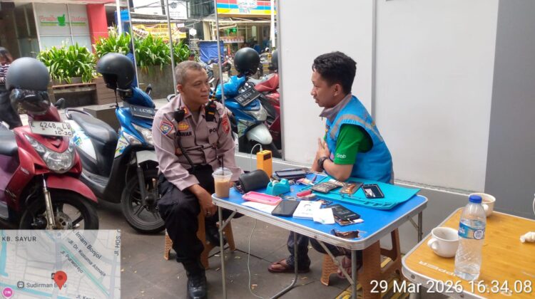 Kanit Binmas Menteng Rangkul Komunitas Ojol, Perkuat Sinergi Jaga Kamtibmas di Jantung Ibu Kota