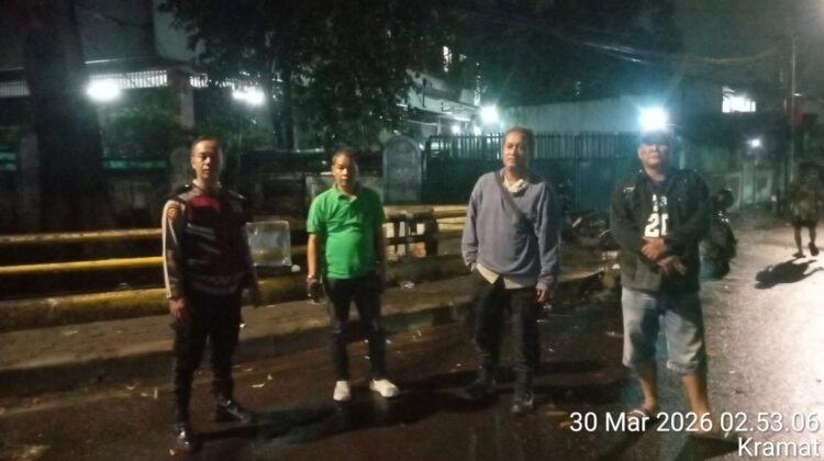Polisi Gelar Patroli Dini Hari di Senen, Antisipasi Tawuran Warga