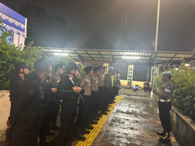 
					Apel KRYD dan Patroli Jalan Kaki Digelar di Stasiun Pasar Senen, Antisipasi Arus Balik