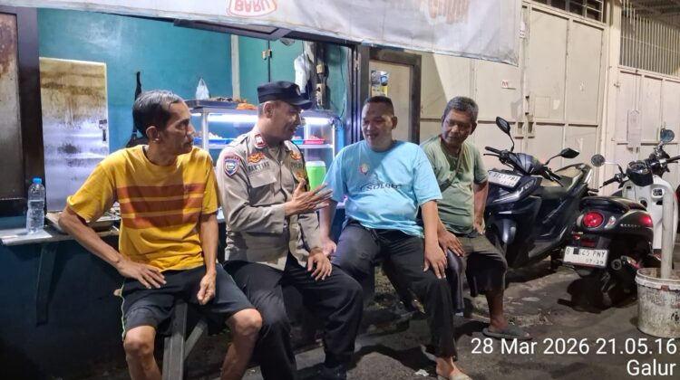 Cooling System Libur Lebaran dan Liburan Sekolah, Polisi Rangkul Tokoh Masyarakat Galur Jaga Wilayah Tetap Kondusif