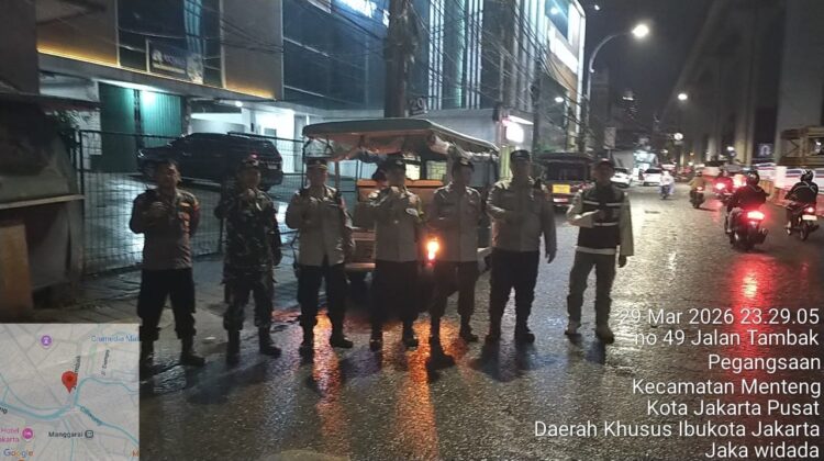 Perketat Pengamanan Perbatasan, Tiga Pilar Menteng Cegah Tawuran di Tambak–Manggarai