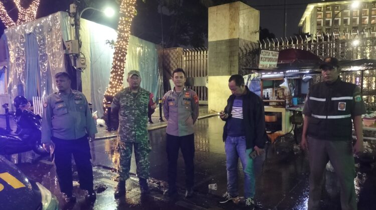 Patroli Malam 3 Pilar Sawah Besar Jaga Kamtibmas, Situasi Aman Kondusif
