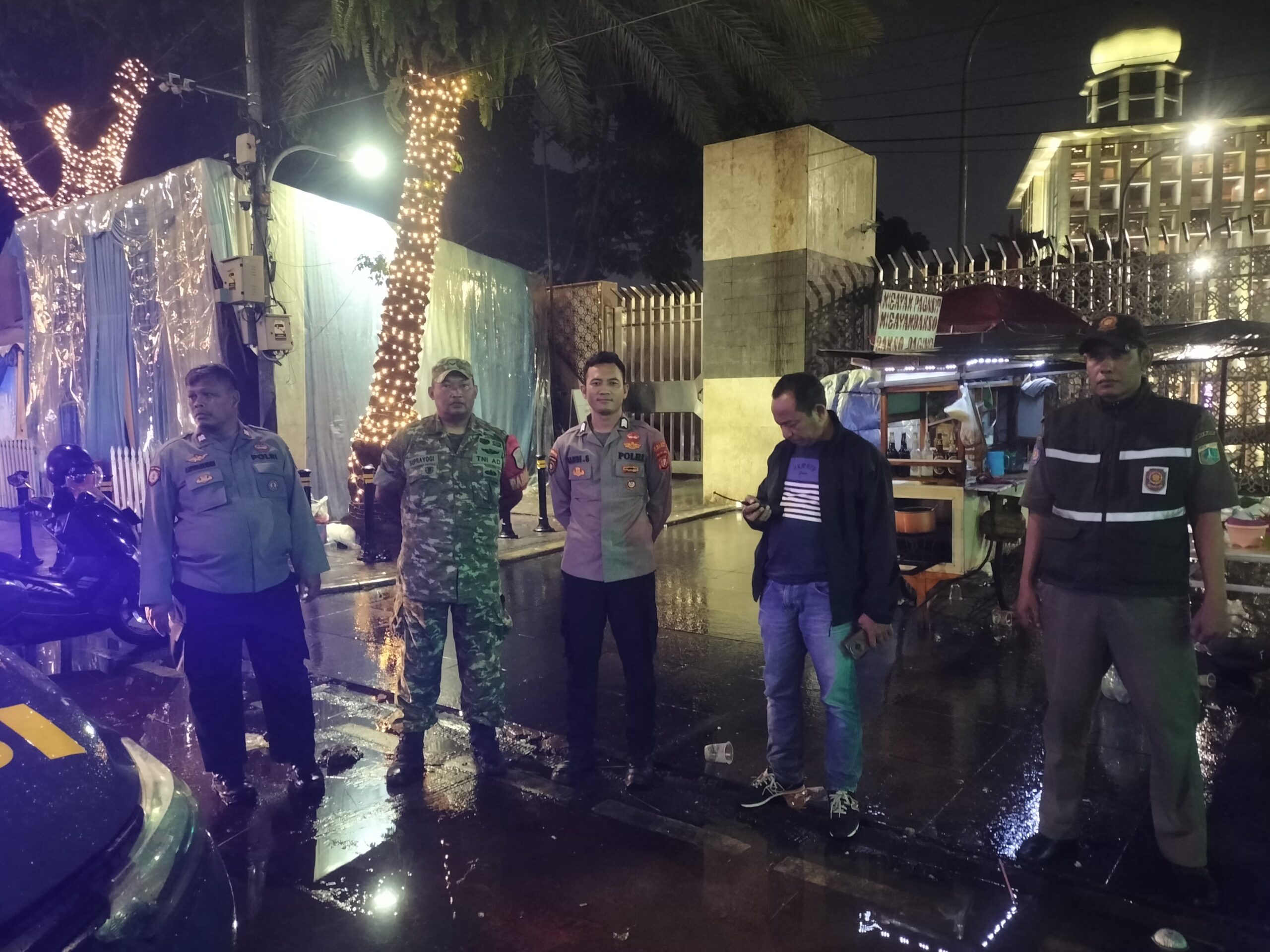 Patroli Malam 3 Pilar Sawah Besar Jaga Kamtibmas, Situasi Aman Kondusif