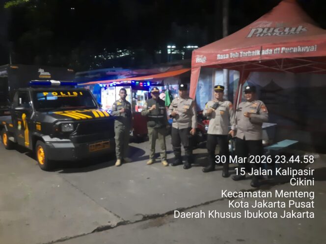 
					Cegah Guankamtibmas, Aparat Gabungan Menteng Intensifkan Patroli Cipkon di Kwitang–Kalipasir