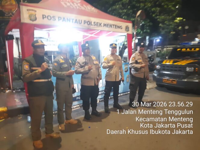 
					Antisipasi Konflik, Patroli Cipkon Menteng Fokus Jaga Perbatasan Menteng Tenggulun