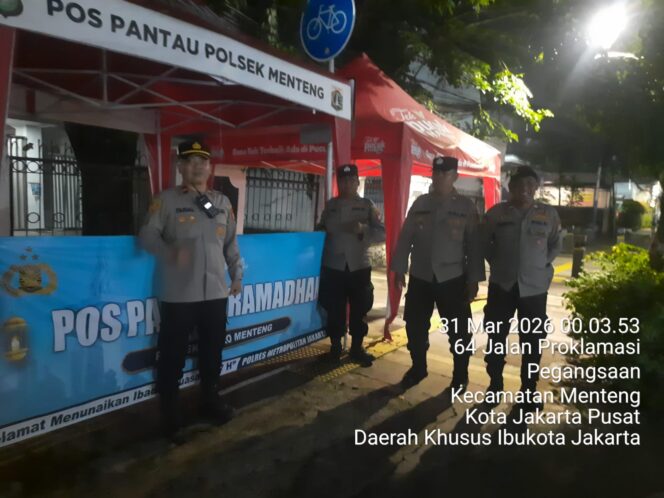 
					Patroli Cipkon Menteng Siaga di TL Tambak Proklamasi, Antisipasi Tawuran dan Gangguan Kamtibmas