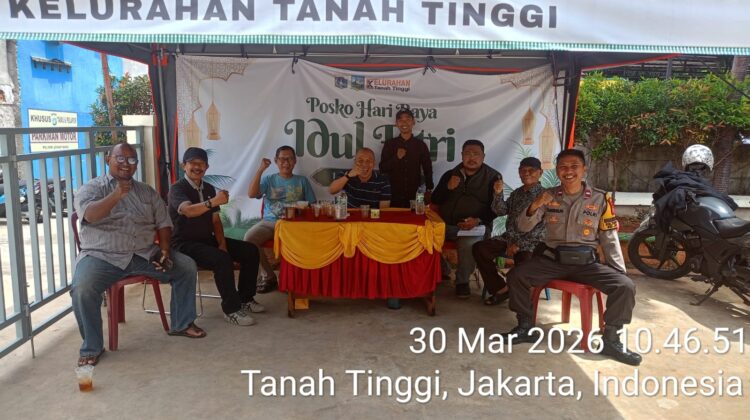 Ngopi Bareng Tokoh Warga, Sinergi Kamtibmas Tanah Tinggi Makin Solid