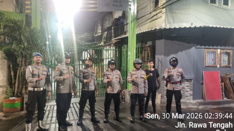Antisipasi Gangguan Kamtibmas, Polsek Johar Baru Gencarkan Patroli Mobile