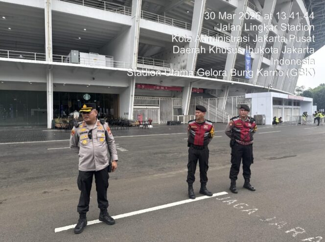 
					Kapolsek Metro Menteng Pimpin Apel Pengamanan Final FIFA Series 2026 di GBK Senayan