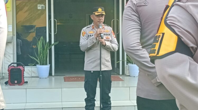 Apel Pagi Polsek Tanah Abang, Tekankan Disiplin dan Kesiapan Pelayanan Sepak Bola FIFA Series