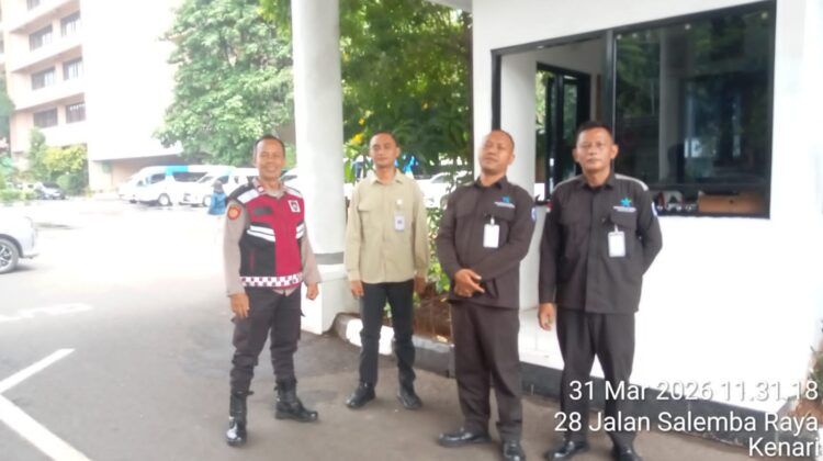 Polsek Senen Lakukan Patroli dan Sambang Objek Vital, Situasi Aman Kondusif