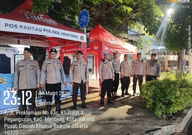 
					TL Tambak Proklamasi Dalam Pengawasan Ketat, Tiga Pilar Menteng Cegah Potensi Guankamtibmas