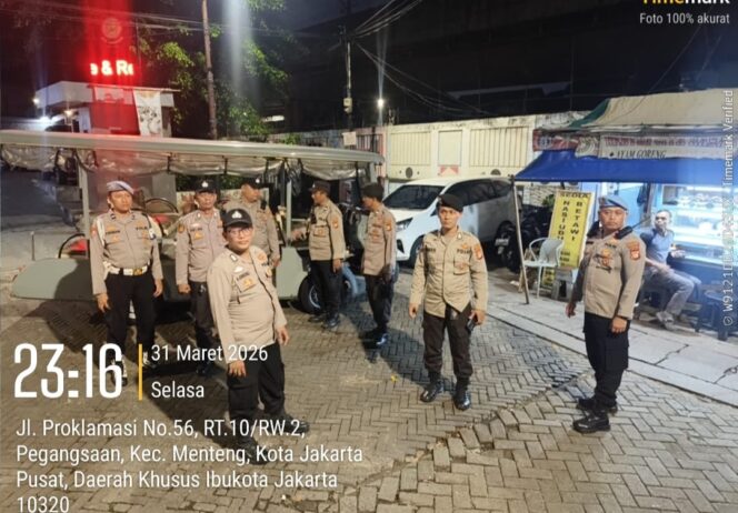 
					Cegah Konflik Sosial, Patroli Tiga Pilar Menteng Fokus Amankan Taman Proklamasi