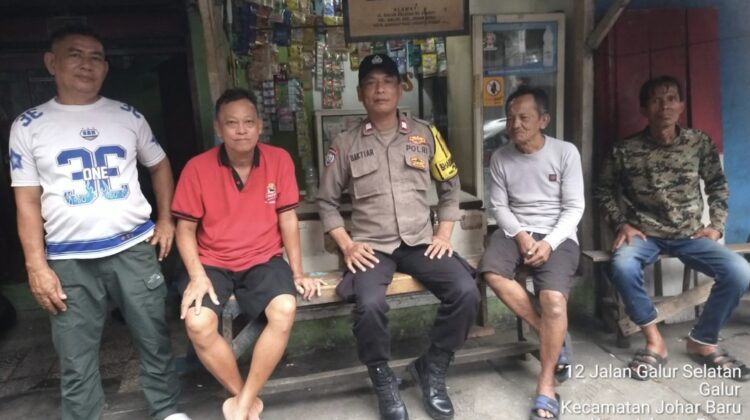 Ngopi Sore Jadi Momen Cooling System, Polisi Ajak Warga Galur Jaga Kamtibmas