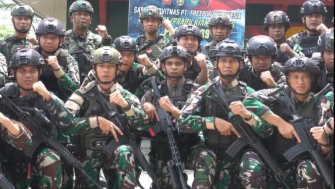 
					KOGABWILHAN III PERKUAT KEAMANAN FREEPORT, SIAKAGANKAN PANSER ANOA PASCA SERANGAN KKB