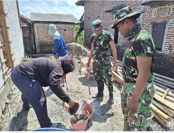 
					Kebersamaan TNI dan Warga Warnai TMMD di Desa Godo, Bangun Rumah Sekaligus Harapan